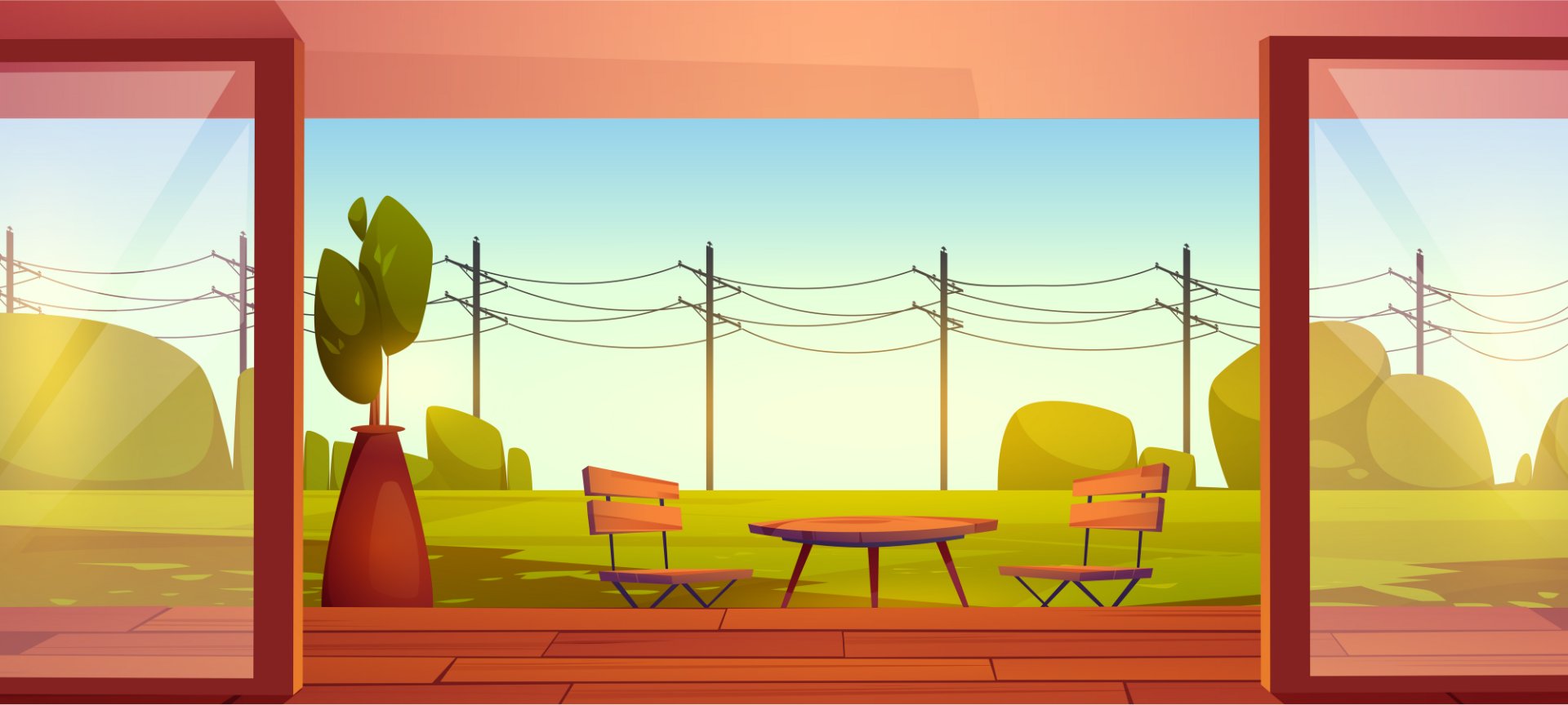Patio graphic