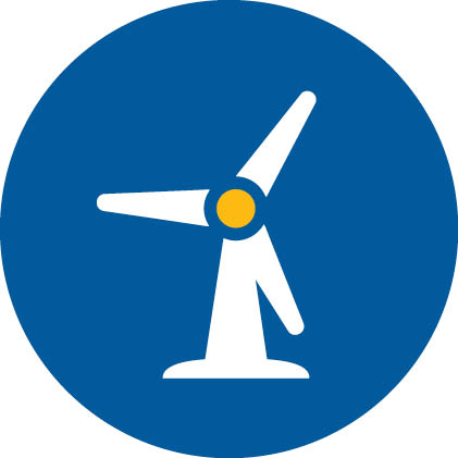 Wind Turbine Icon